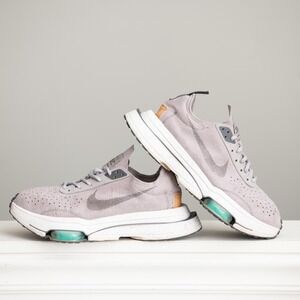 Nike Air Zoom Type N.354 Mens 11 Grey Suede Sneakers Running Athleisure